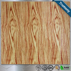 Decoration Wood Grain Aluminum Composite Panel Thickness 3mm ~ 6mm Paint Coat Surface
